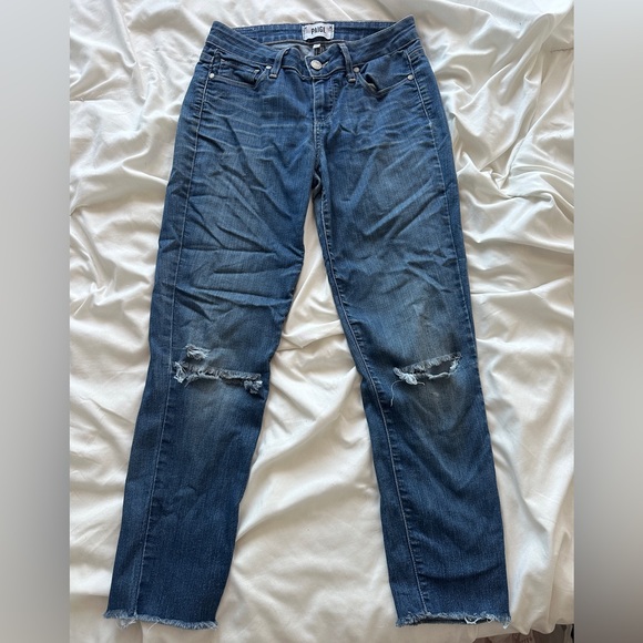 PAIGE Indigo Denim Jeans - Picture 2 of 4